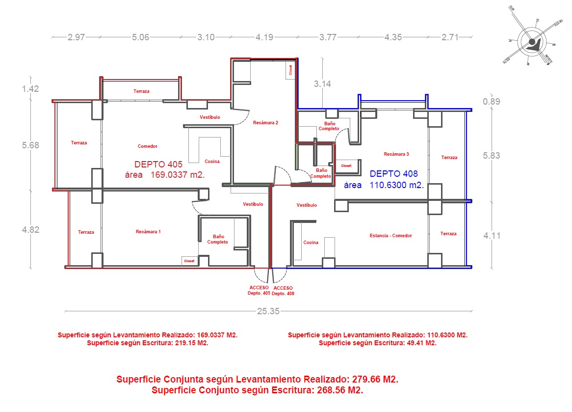 Azteca Princess 405 y 408 - Planos 1